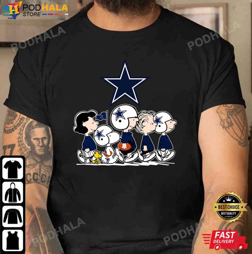 Peanuts NFL Dallas Cowboys Shirt