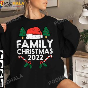 Family Christmas 2022 Cute Xmas Men Women Kids T-Shirt
