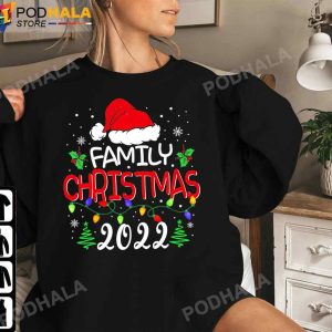 Family Christmas 2022 Funny Matching Family Xmas Holiday Funny Christmas T-Shirt