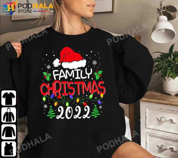 Family Christmas 2022 Funny Matching Family Xmas Holiday Funny Christmas T-Shirt