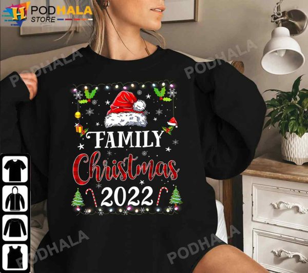 Family Christmas 2022 Funny Matching Family Xmas for Holiday T-Shirt