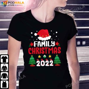 Family Christmas 2022 Shirt for Familys Matching Xmas Family Tee