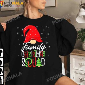 Family Christmas Squad Funny Xmas Holiday Pajama T-Shirt