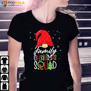 Family Christmas Squad Funny Xmas Holiday Pajama Tee