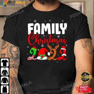 Family Matching Costume Family Christmas 2022 Xmas Pajamas TShirt