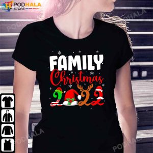 Family Matching Costume Family Christmas 2022 Xmas Pajamas Tee