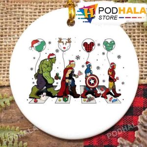 Funny Christmas Ornaments, Avenger Disney Team Mickey Balloons Decor