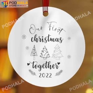Funny Christmas Ornaments, Our First Christmas Together Ornament Decor