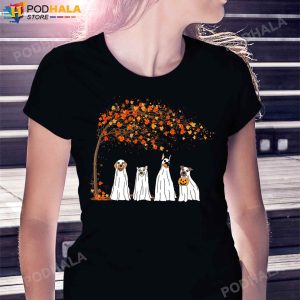 Ghost Dog Spooky Season Thanksgiving T-Shirt, Thanksgiving Gifts