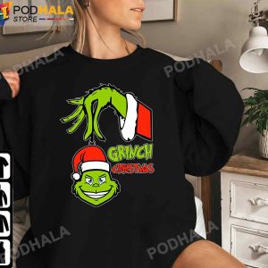 Grinch Christmas Tree Ornaments Grinch Christmas Sweatshirt