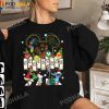 Grinch Snoopy Jack Skellington Stitch Abbey Road, Funny Christmas T-Shirt
