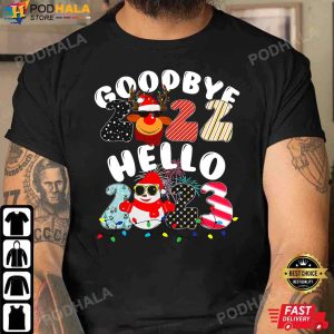 Happy New Year 2023 Goodbye 2022 Hello 2023 TShirt