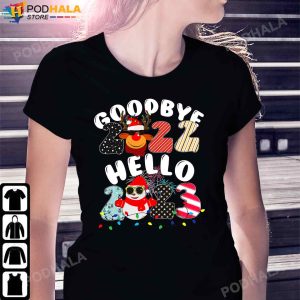 Happy New Year 2023 Goodbye 2022 Hello 2023 Tee