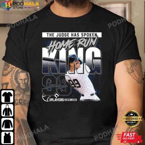 Home Run King Aaron Judge TShirt Yankees New York MLBPA T-Shirt - Bring  Your Ideas, Thoughts And Imaginations Into Reality Today