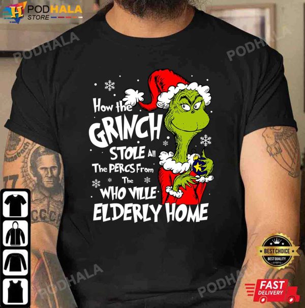 How The Grinch Stole Xmas Gifts Grinch Christmas Shirt