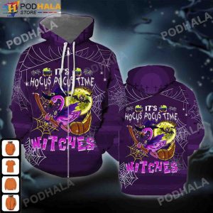 It?s Hocus Pocus Time Flamengo Withches Hoodie 3D Halloween Gifts
