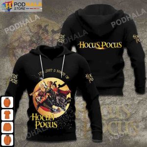 It?s Just a Bunch of Hocus Pocus 3D Hoodie All Over Printed Halloween Gifts