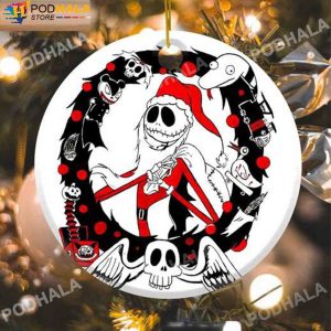 Dallas Cowboys Jack Skellington Christmas Ornament