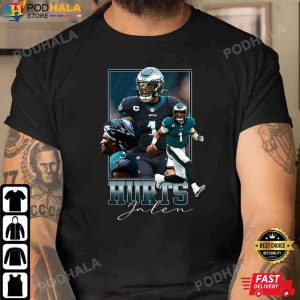 Philadelphia Eagles Junk Food Black Disney Mickey QB 2022 T-Shirt