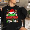 Matching Family Christmas 2022 Costume Funny Xmas Santa Hat T-Shirt