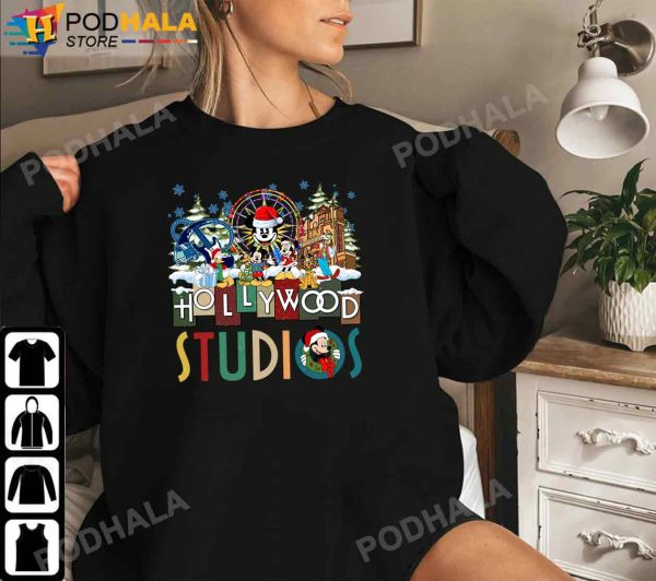 Mickey And Friends Shirt, Hollywood Studios Disney Christmas Gifts