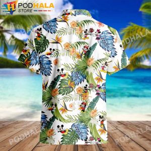 Mickey And Minnie Flower Aloha Hawaii Mickey Mouse Hawaiian Shirt