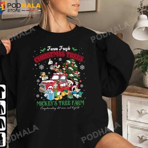 Mickey Christmas T Shirt Farm Fresh Mickey Mouse Merry Christmas Gifts
