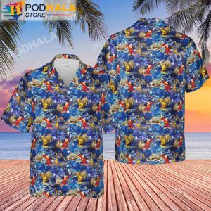 Funny Cartoon Pirates Hunting Mickey Mouse Hawaiian Shirt 3D - Bring Your  Ideas, Thoughts And Imaginations Into Reality Today