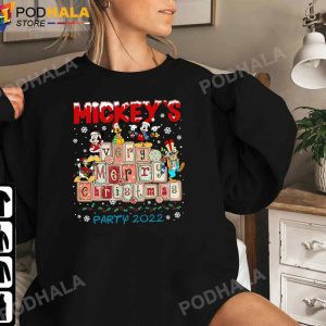 Mickey Mouse T Shirt Mickeys Very Merry Christmas Party Funny Christmas Gifts