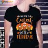 Nurse Turkey Thanksgiving Nurse Day Womens NICU Nurse T-Shirt