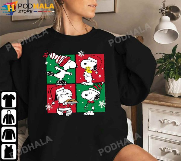 Peanuts Christmas Gifts – Santa Claus Snoopy Christmas T-Shirt