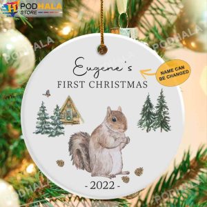 Personalized Family Ornaments, Baby’s First Christmas Ornament 2022