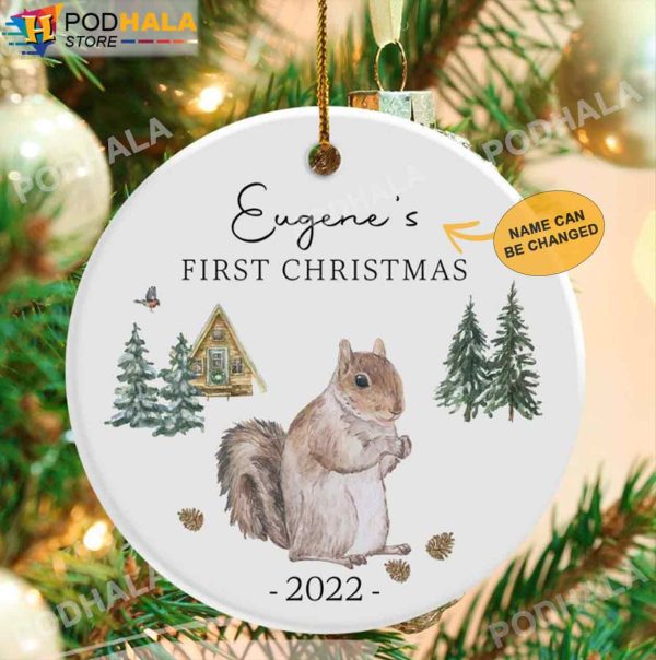 Personalized Family Ornaments, Baby’s First Christmas Ornament 2022