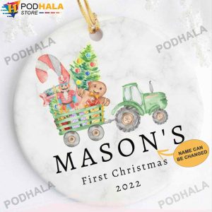 Personalized Family Ornaments, Baby’s First Christmas Ornaments