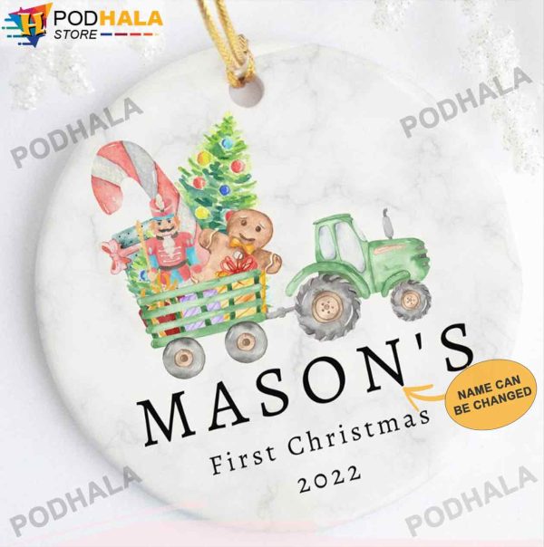 Personalized Family Ornaments, Baby’s First Christmas Ornaments