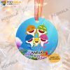 Personalized Family Ornaments, Baby Shark Custom Name Funny Christmas Gifts