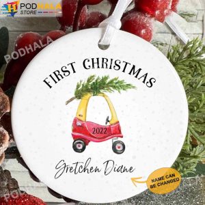 Personalized Family Ornaments, Custom Baby’s First Christmas Ornaments