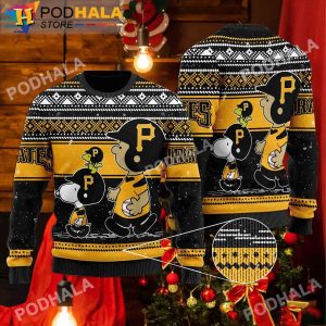 Pittsburgh Pirates MLB Snoopy Xmas Gifts Ugly Christmas Sweater