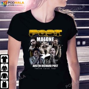 Post Malone Austin Richard Post Twelve Carat Tour 2022 TShirt For Fans