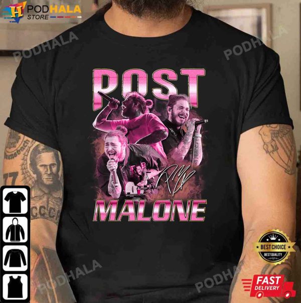 Post Malone Shirt Showtime Vintage Twelve Carat Tour 2022 T-Shirt