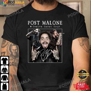 Post Malone Twelve Carat Tour 2022 T-Shirt
