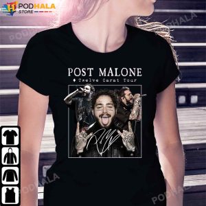 Post Malone Twelve Carat Tour 2022 TShirt