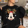 Reindeer Mickey Mouse Christmas Light, Mickey Christmas Shirt