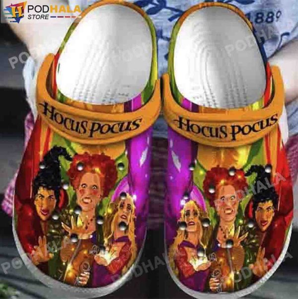 Sanderson Sisters Funny Witch Hocus Pocus Crocs Halloween Gifts