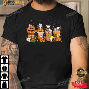 Snoop Fall Coffee Thanskgiving T-Shirt Snoopy Lover, Thanksgiving Gifts