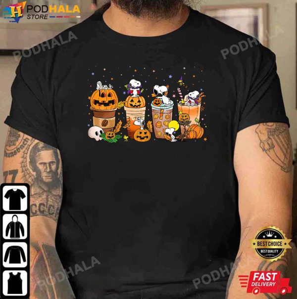 Snoop Fall Coffee Thanskgiving T-Shirt Snoopy Lover, Thanksgiving Gifts