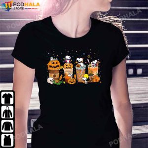 Snoop Fall Coffee Thanskgiving TShirt Snoopy Lover Thanksgiving Gifts