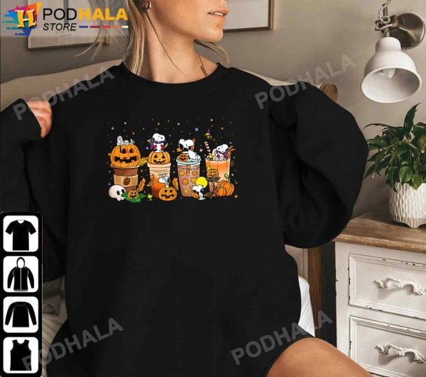Snoop Fall Coffee Thanskgiving T-Shirt Snoopy Lover, Thanksgiving Gifts