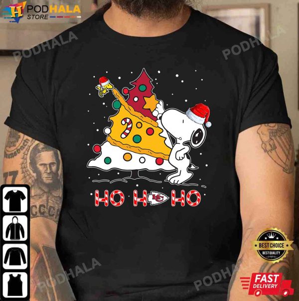 Snoopy Christmas Shirt, Kansas City Chiefs NFL Christmas Tree
