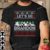 Snoopy Christmas Shirt, Let’s Go Brandon Snoopy Ugly Christmas
